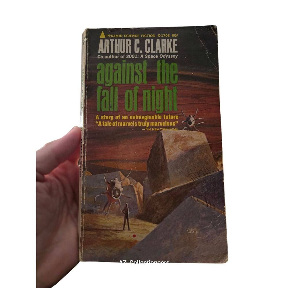 Against the fall of night by Arthur C. Clarke - pyramid books